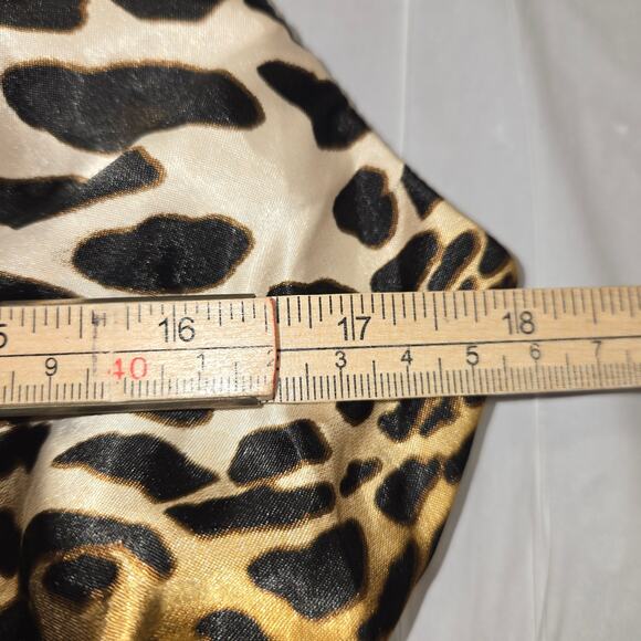 Vintage Rabbit Rabbit Rabbit Designs Women 12 Dress Animal Print Leopard Cheetah - Picture 12 of 14